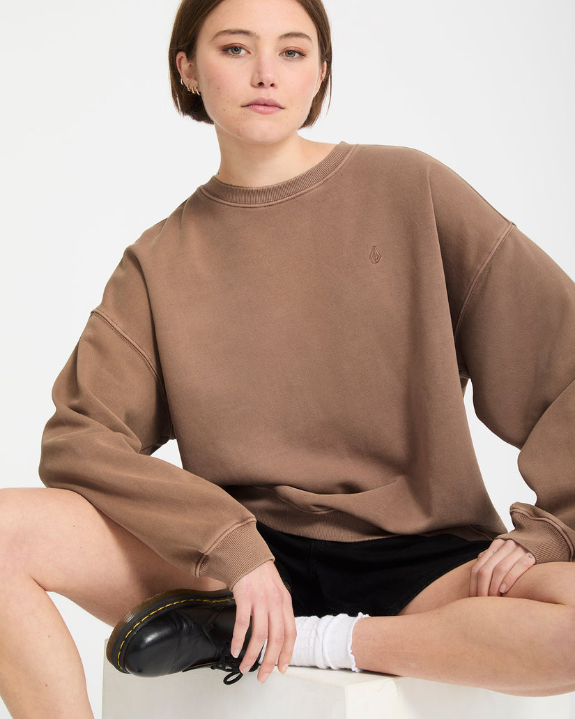 Stone Soft Sweatshirt - Pale Khaki