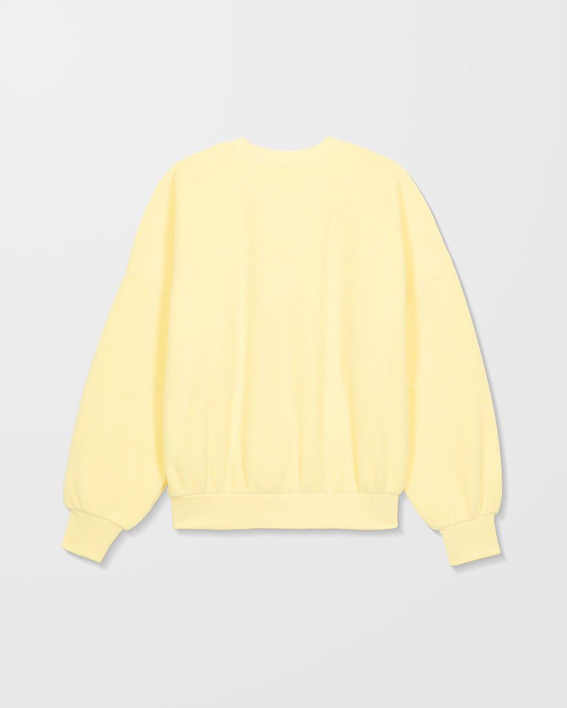 Sweatshirt Sherpa Piou - Dawn Yellow