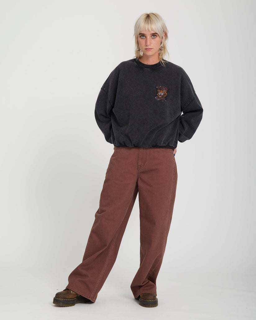 Ozzy Sweatshirt - Vintage Black