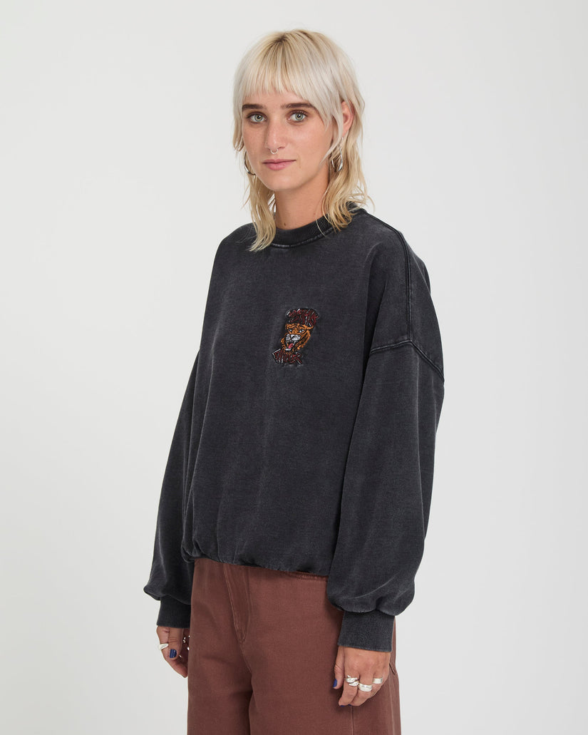 Ozzy Sweatshirt - Vintage Black