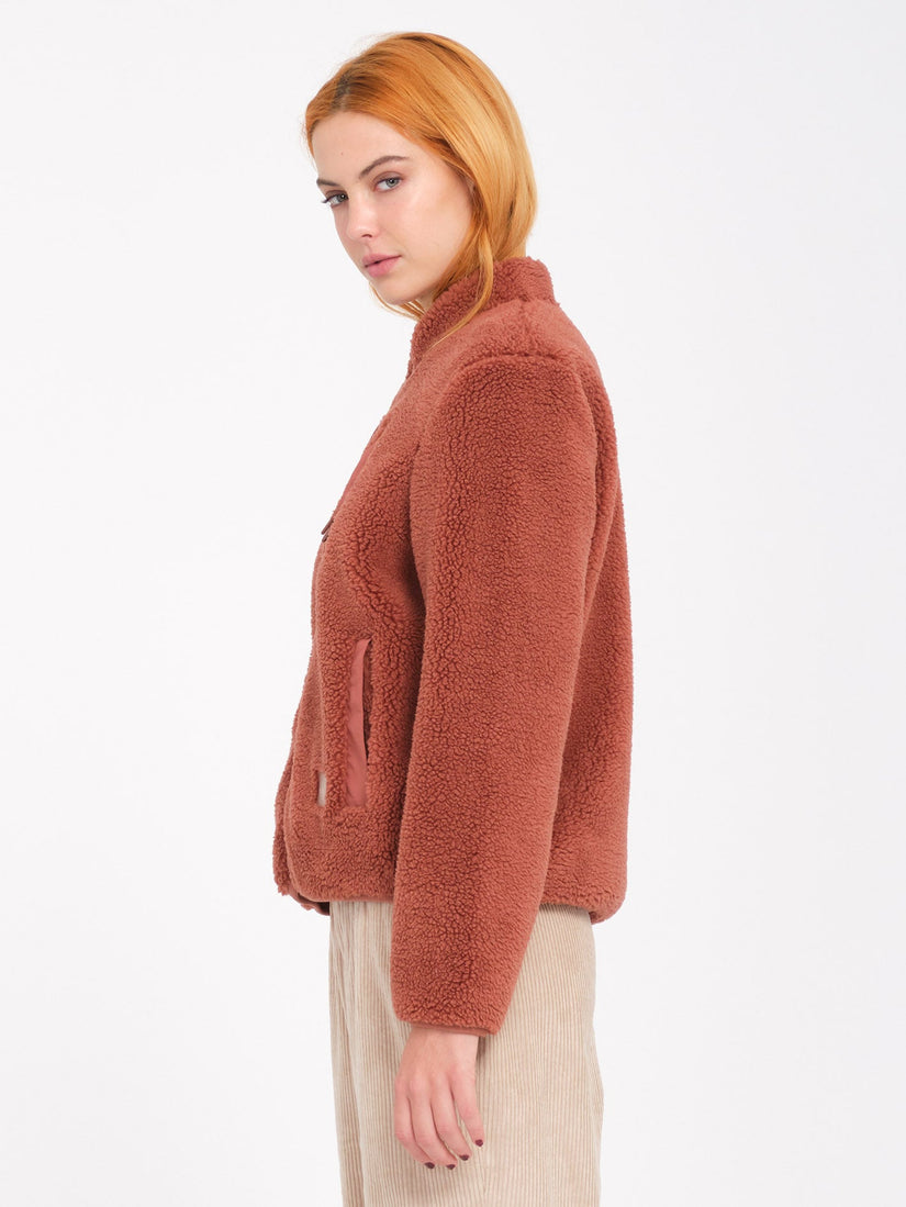Sweat Sherpa Wuzer Fuzzar - CHESTNUT BROWN