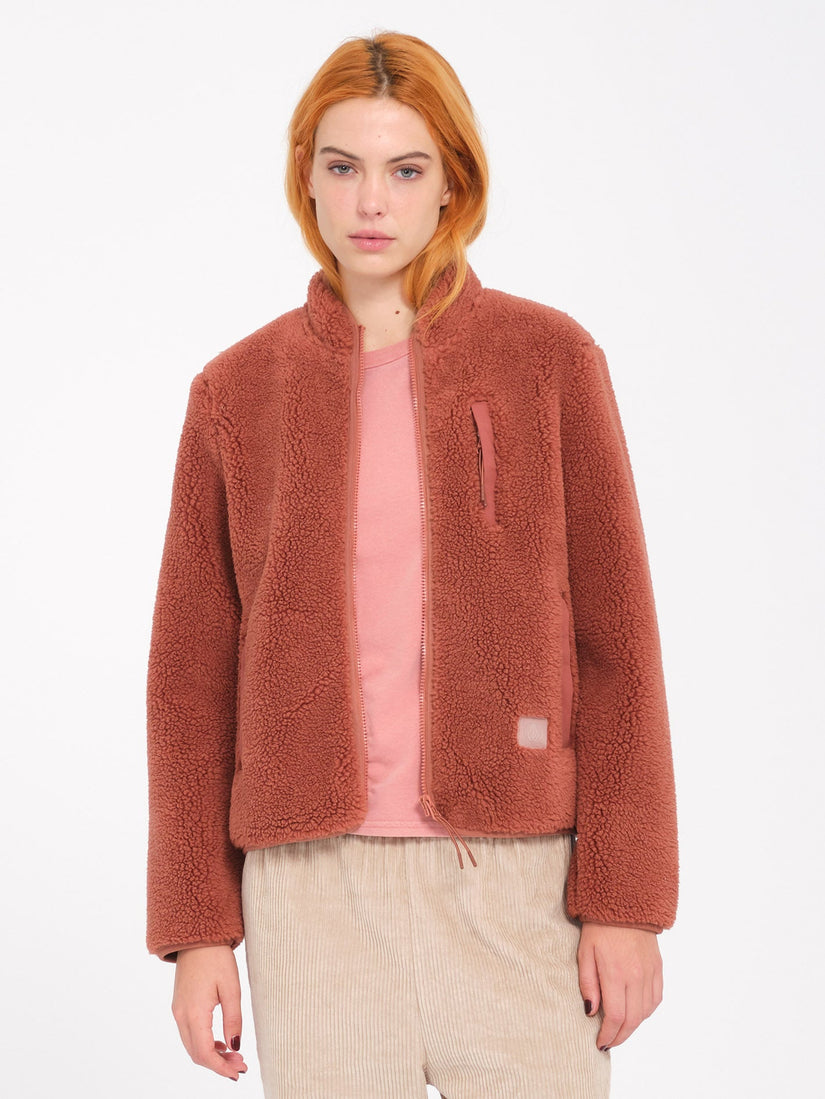 Sweat Sherpa Wuzer Fuzzar - CHESTNUT BROWN