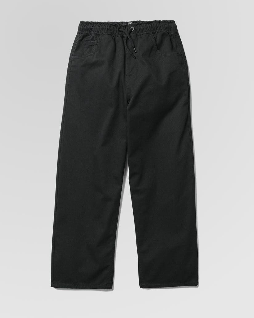 Freazy Elastic Waist Trousers - Black - (KIDS)