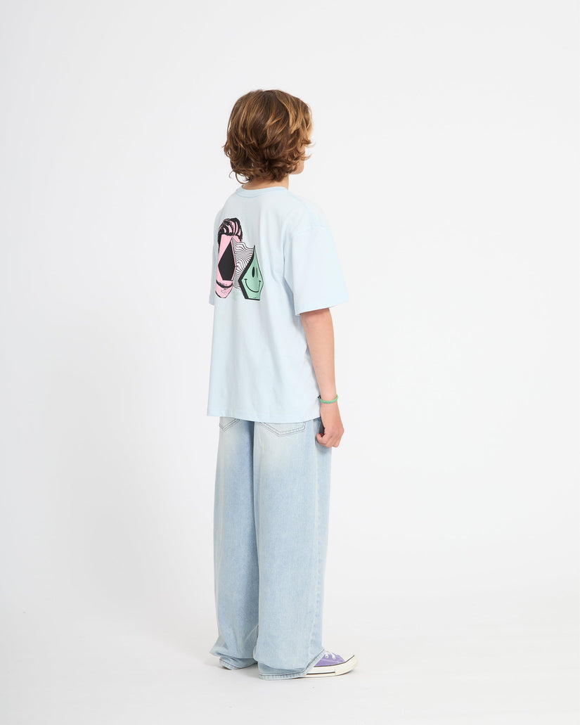 Aura T-Shirt - Light Blue Acid - (KIDS)