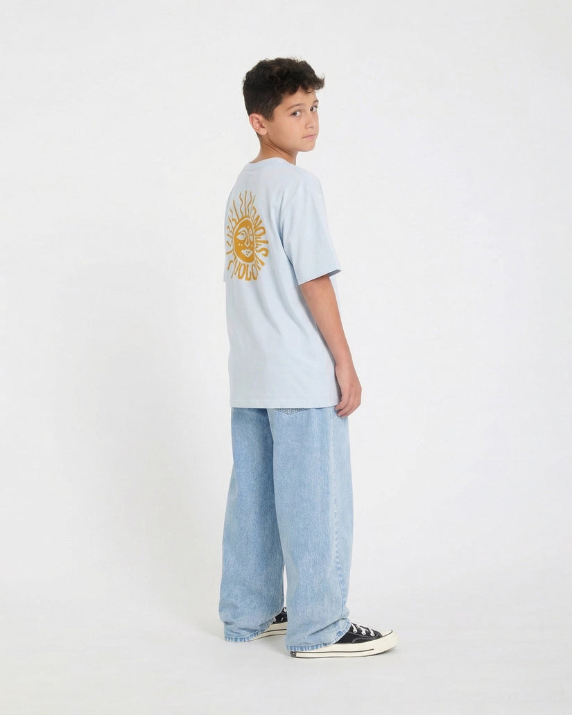 Mazatlan T-Shirt - Light Blue Acid - (KIDS)