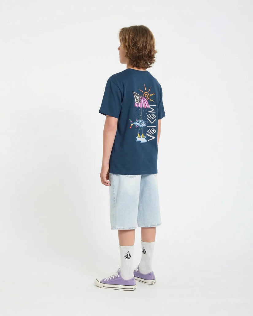 Sunfish T-Shirt - Dust Bowl Indigo - (KIDS)