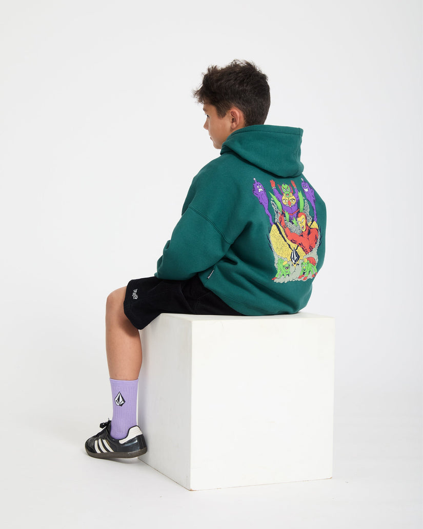 Ben Sanair Hoodie - Rifle Green - (KIDS)
