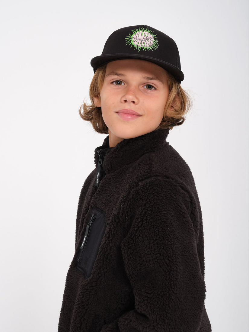 Sweat zippé Muzzer Fuzzar - BLACK - (ENFANT)