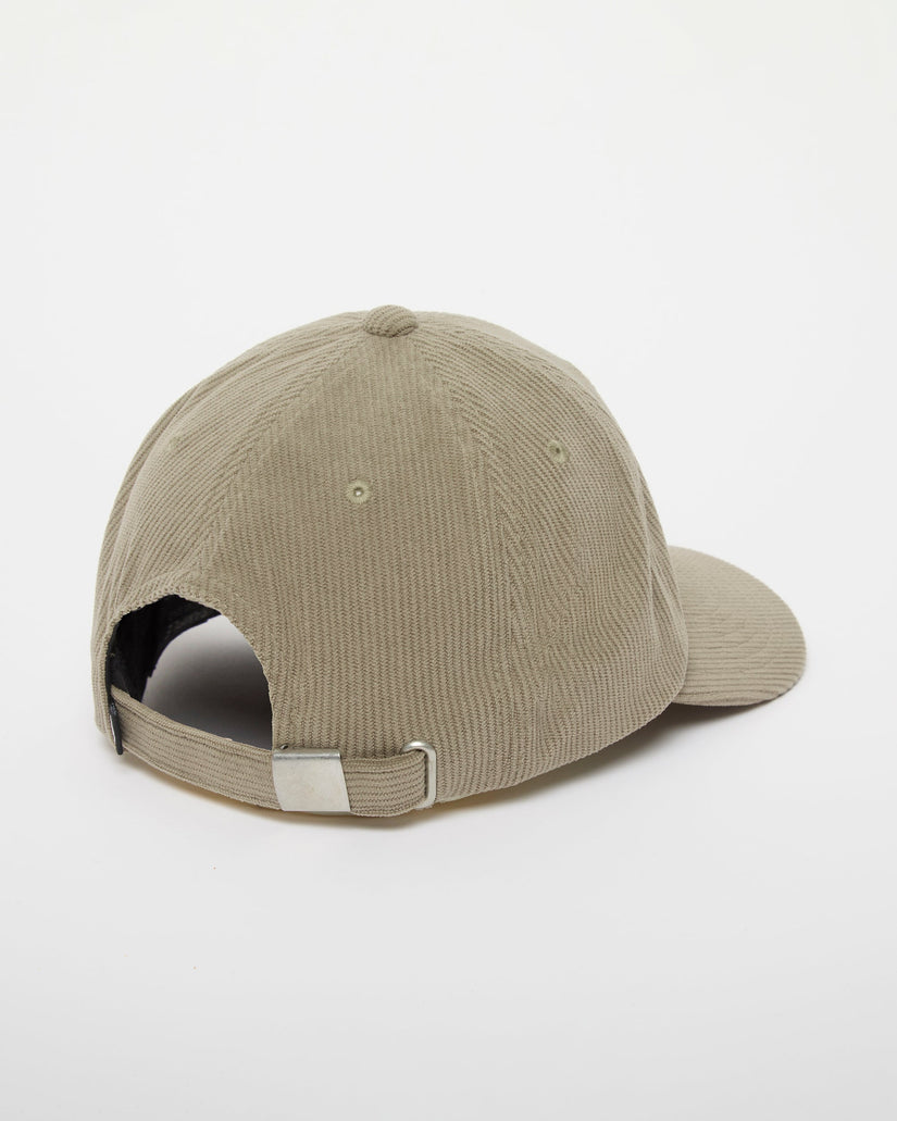 Full Stone Adj Corduroy Cap - Brindle
