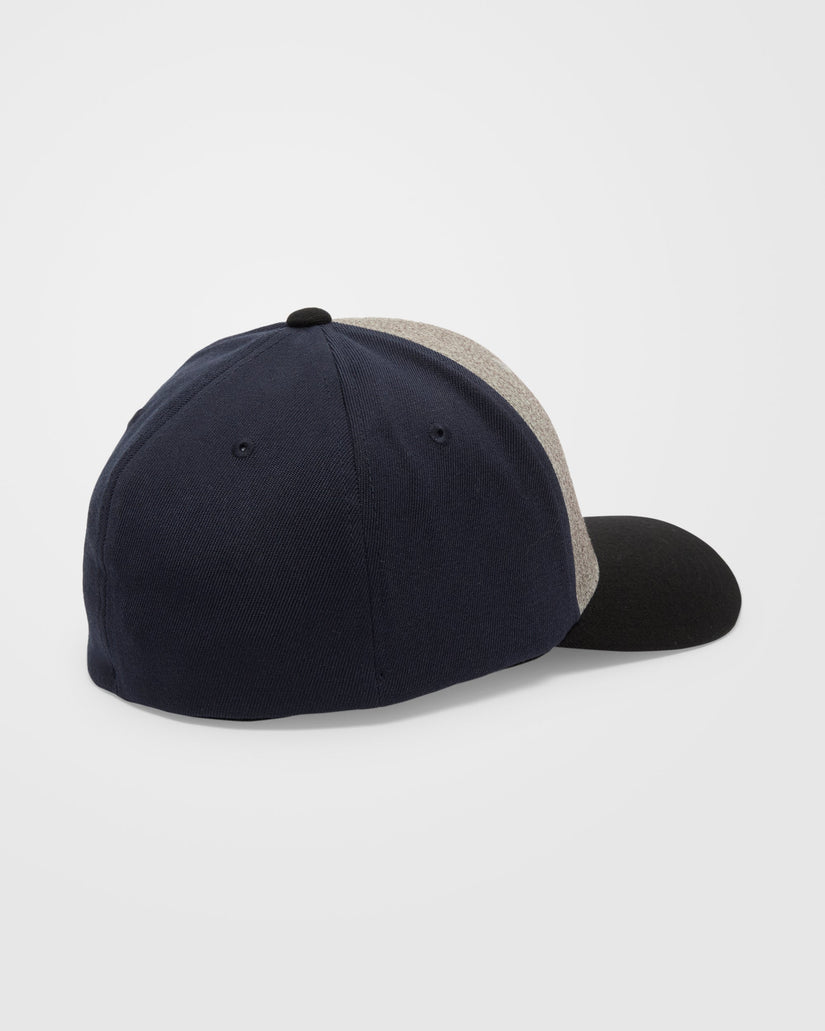 Full Stone Heather Flexfit Cap - Storm Blue