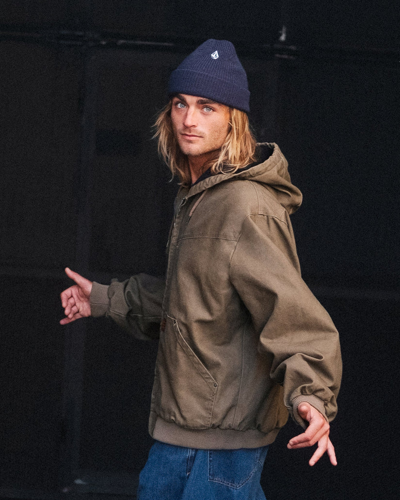 Full Stone Beanie - Navy