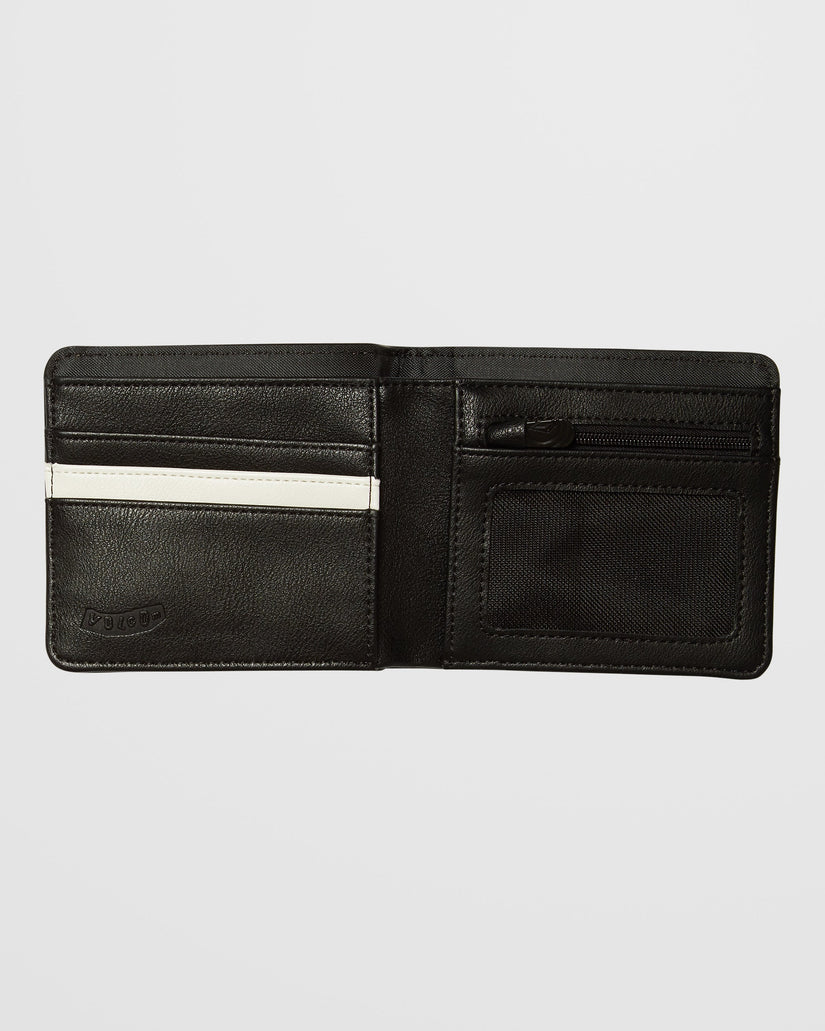 Portefeuille Slim Stone S - BLACK