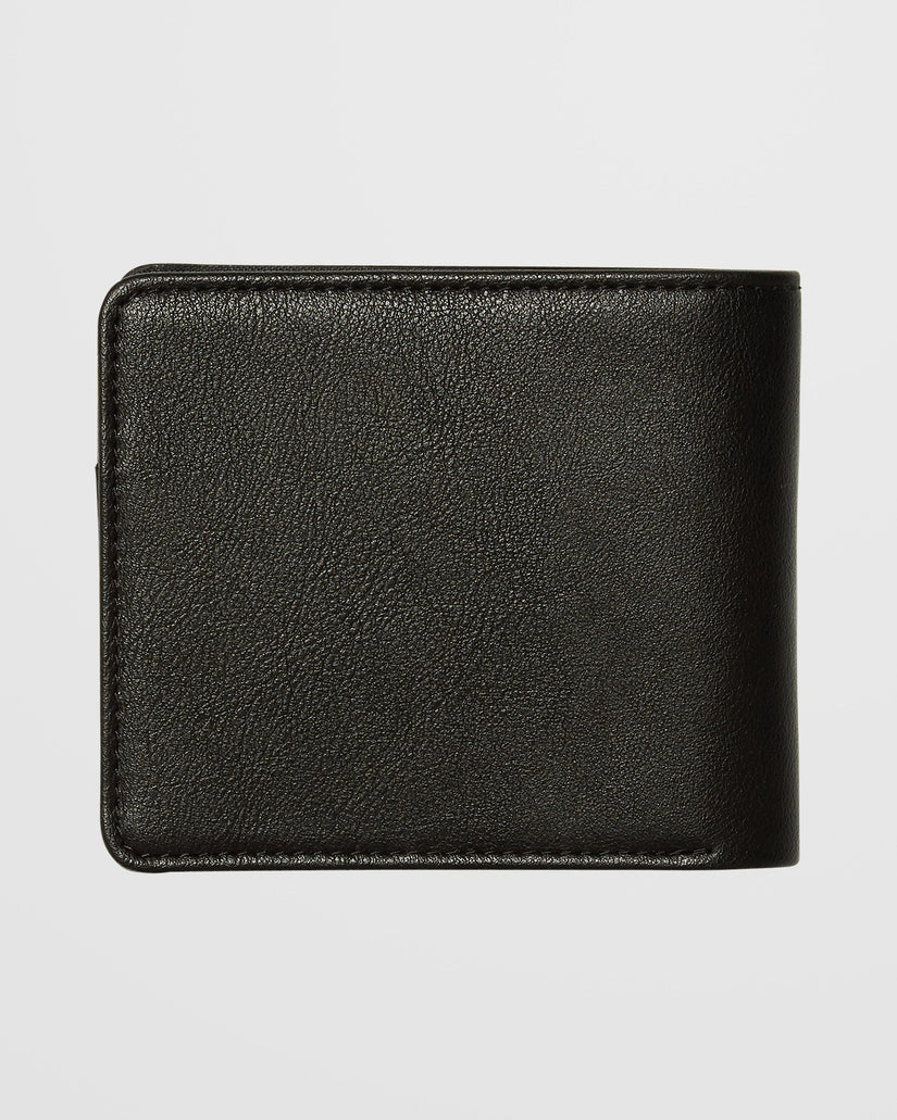 Portefeuille Slim Stone S - BLACK