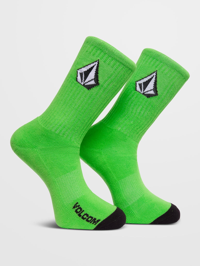 Chaussettes Full Stone (Pack de 3) - ELECTRIC GREEN
