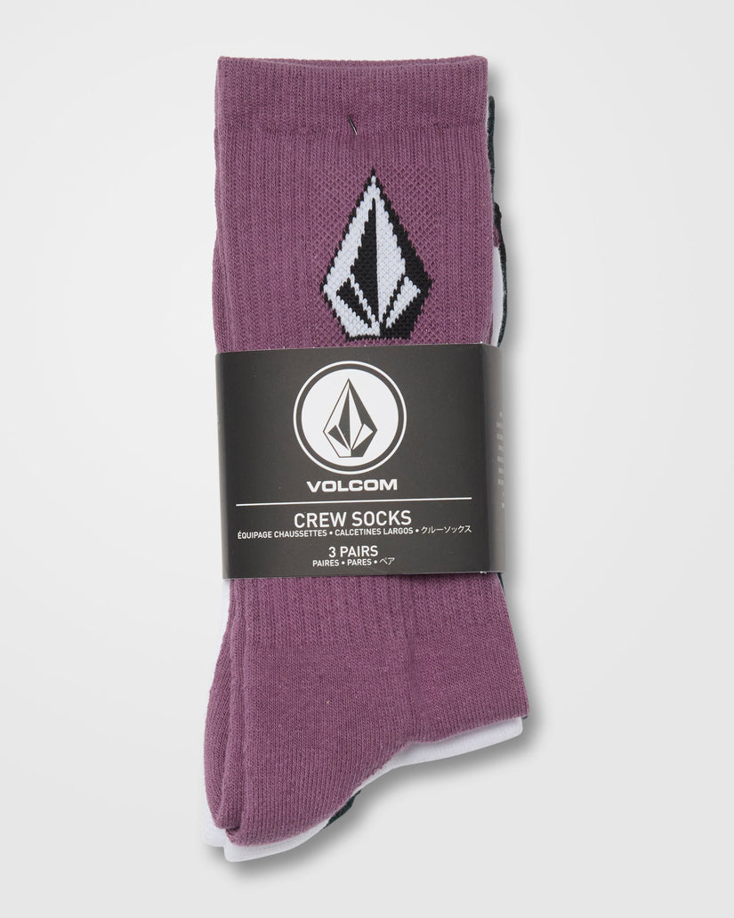 Full Stone Mix Socks (3 pack) - Multi