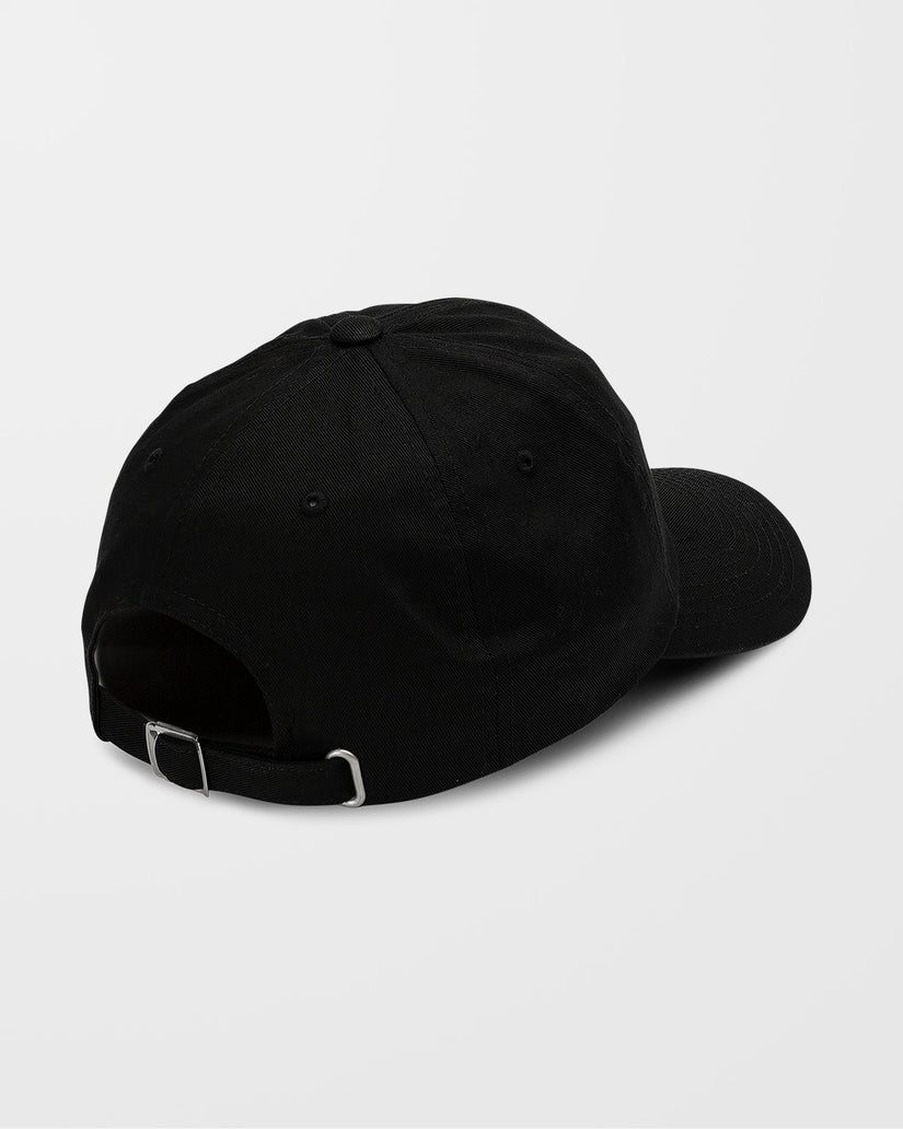 Circle Stone Dad Cap - Black