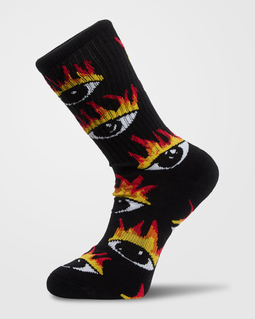 Ozzy Youth Socks - Black - (KIDS)