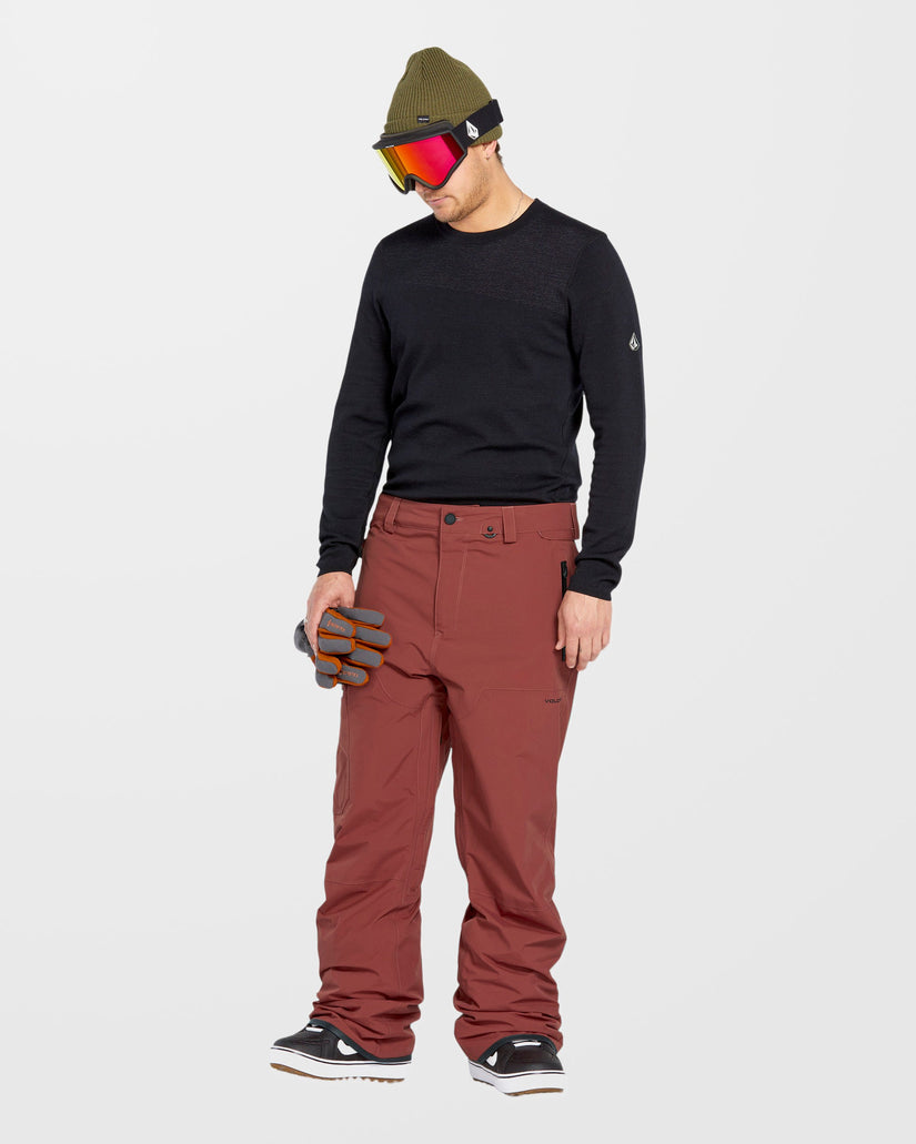 L Gore-Tex Trousers - Redwood