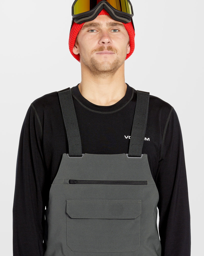 Roan Bib Overall - Charcoal