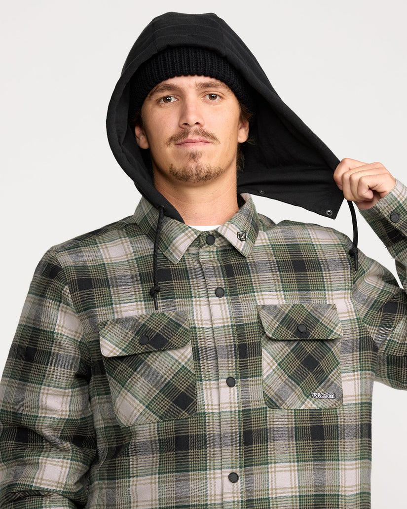 Veste Flannel Insulated Kenson - Black Green