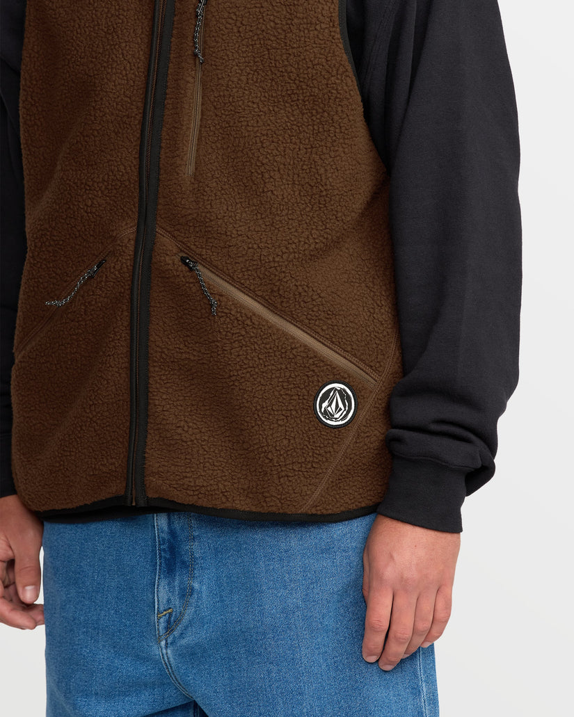 Veste sans manches Snowdrift - Brown