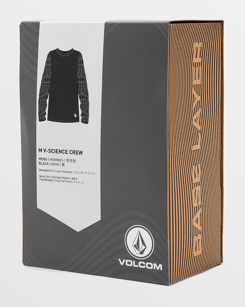 T-shirt première couche M V-Science - Black/Charcoal