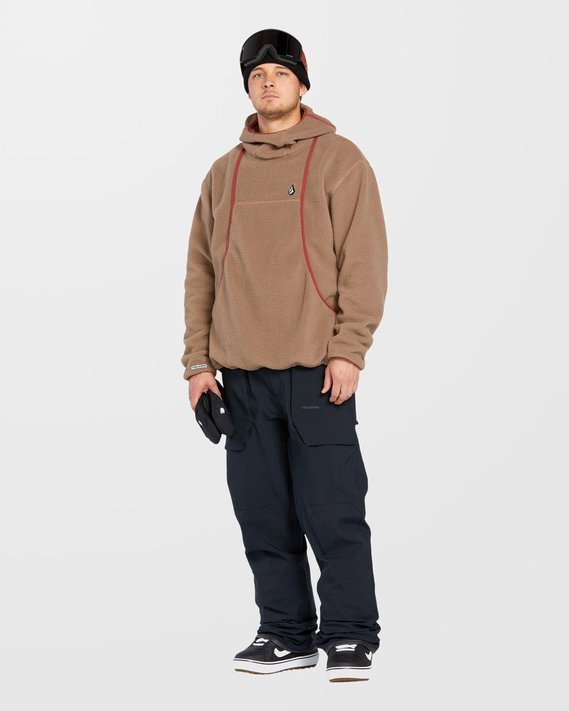 Untethered Balaclava Hoodie - Chestnut Brown
