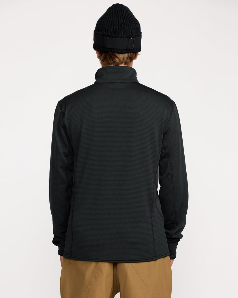 Sweat à col montant Gridlock - Black