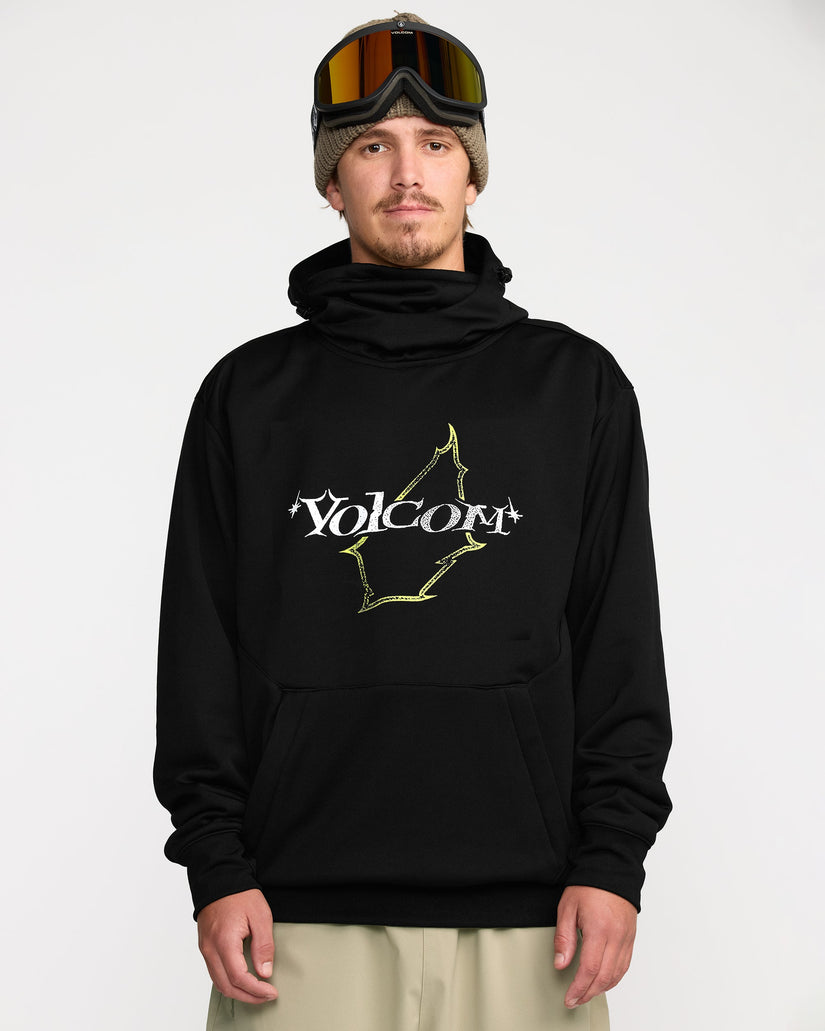 Sweat à capuche Hydro Riding - Black