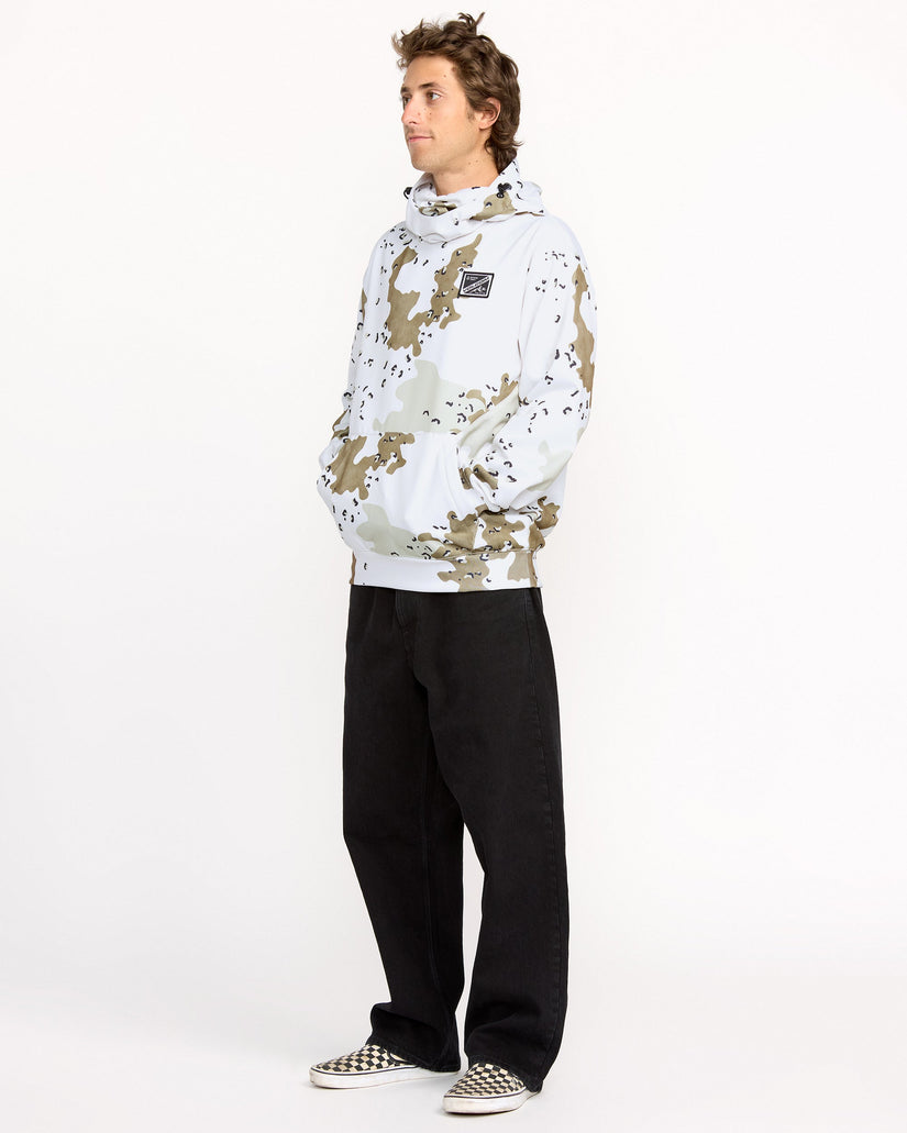 Sweat à capuche Hydro Riding - White