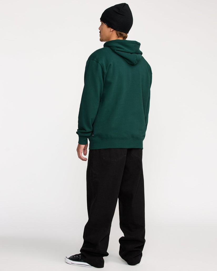 Sweat à capuche Essential - Black Green