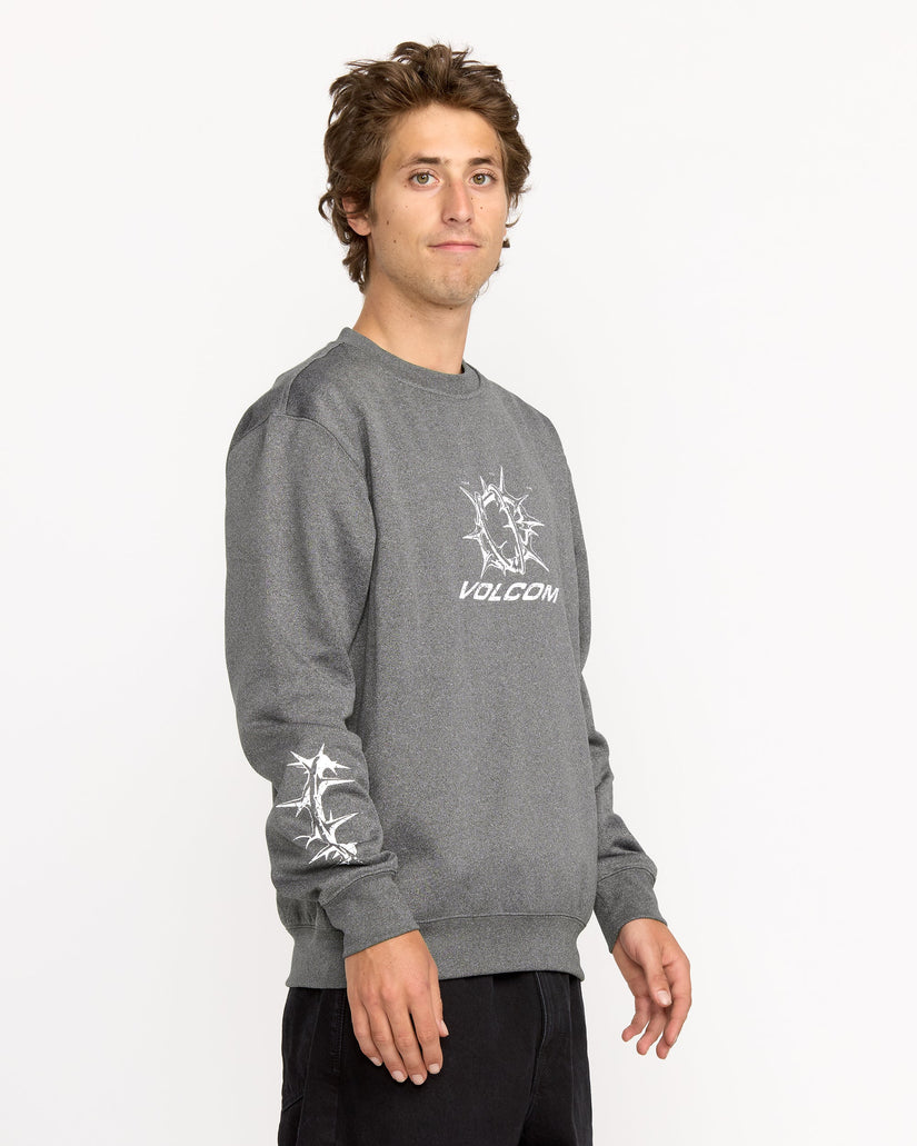 Sweat en molleton Hydro - Heather Black