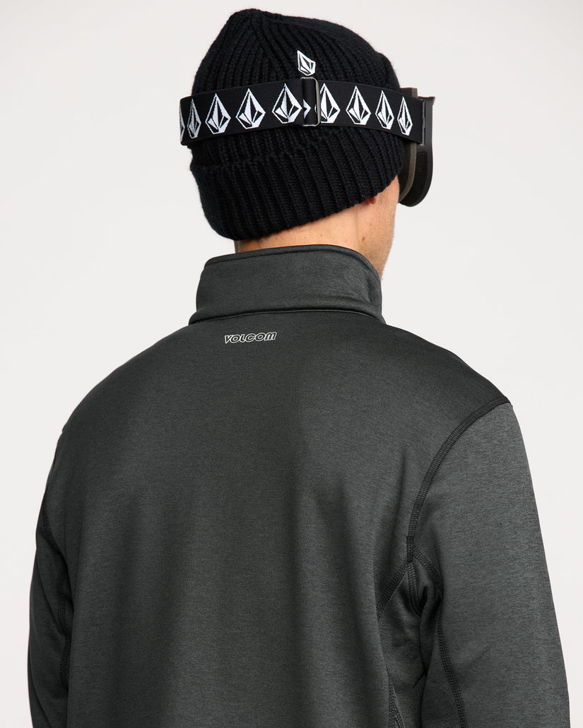 Sweat zippé en molleton Snowbound - Black