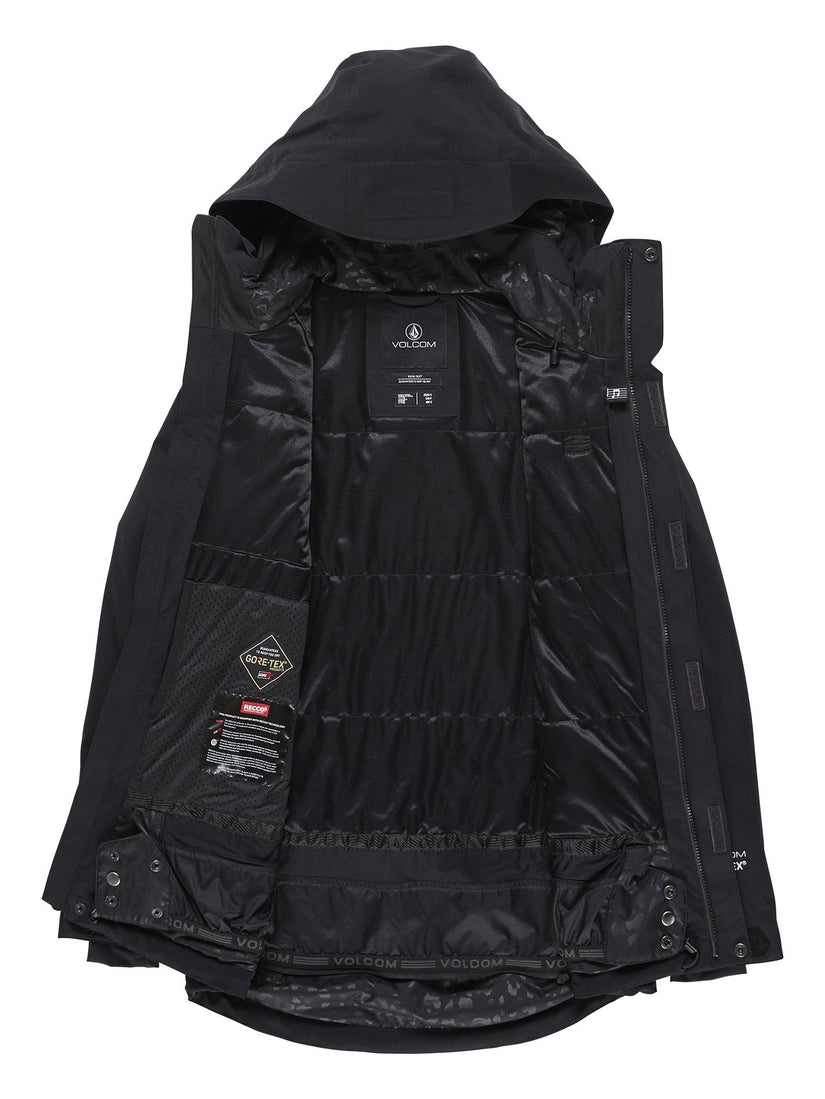 Womens 3D Stretch Gore-Tex Jacket - Black