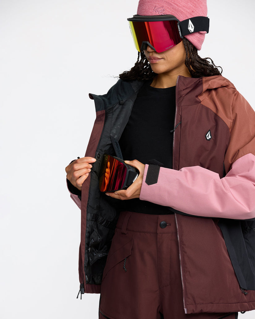 Veste Insulated Agate - Oxblood