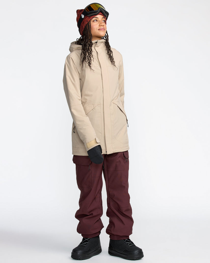 Salopette de Snow Creston 3D Stretch - Oxblood
