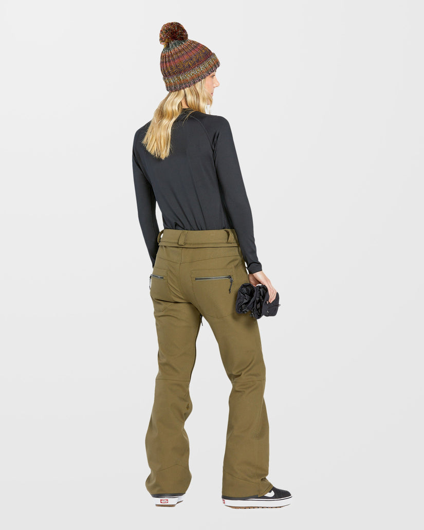 Genus Stretch Trousers - Ivy