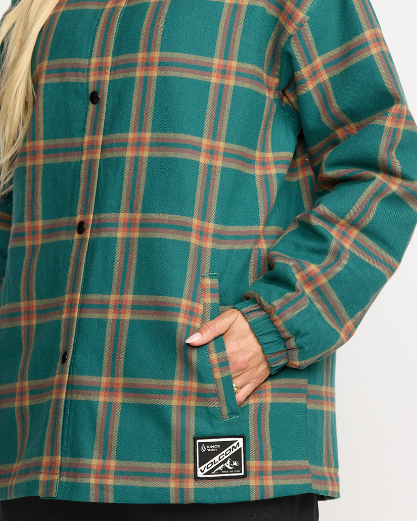 Veste Flannel Insulated Riding - Atlantic Deep