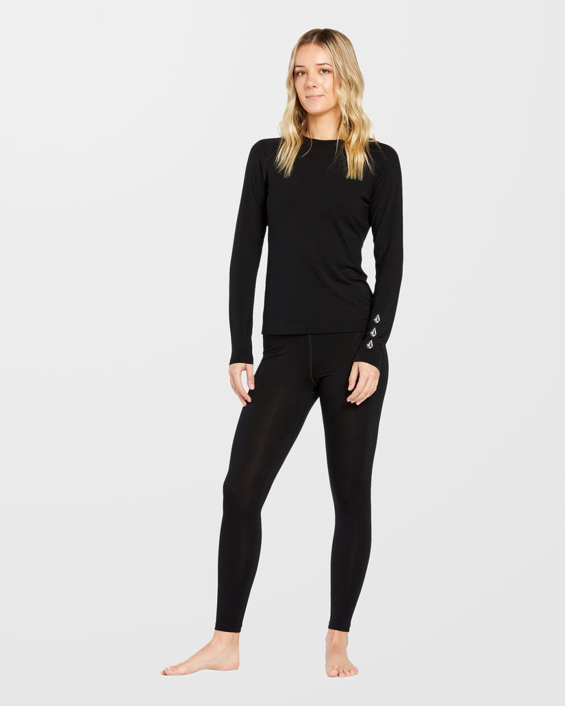 T-shirt première couche W Merino Blend - Black