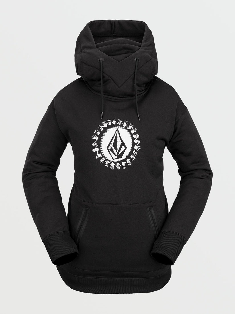 SPRING SHRED HOODY (H4152303_BLK) [F]