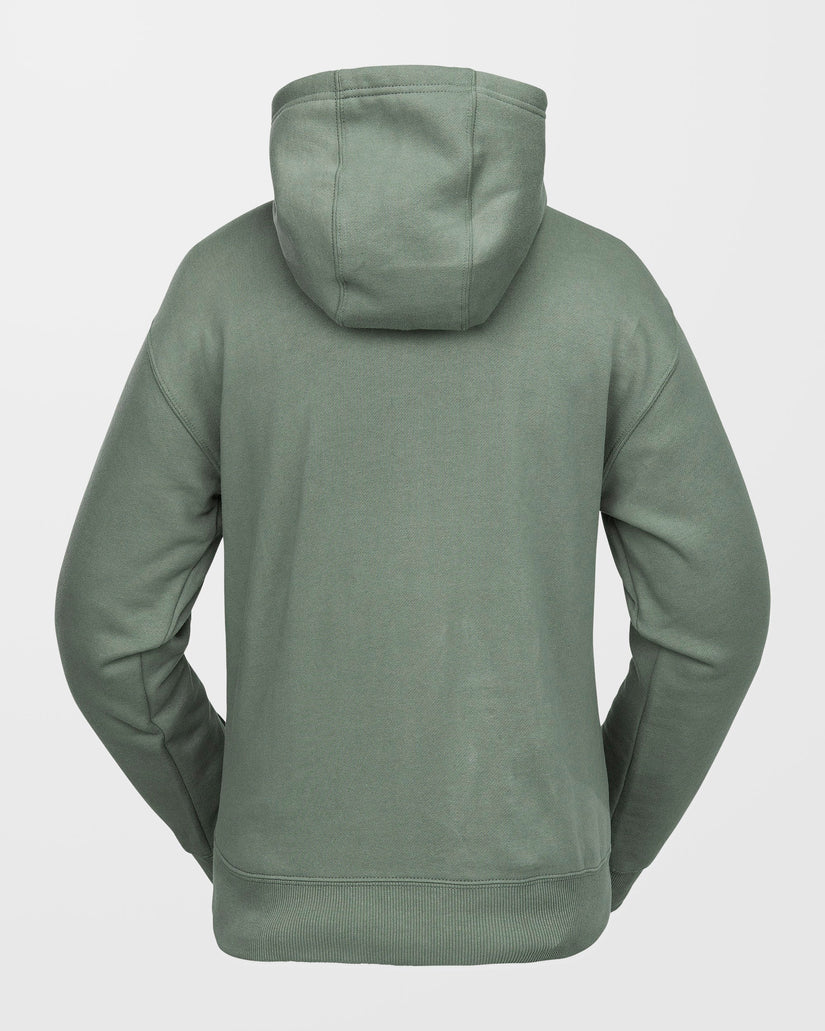 Costus Fleece Hoodie - Lichen Green