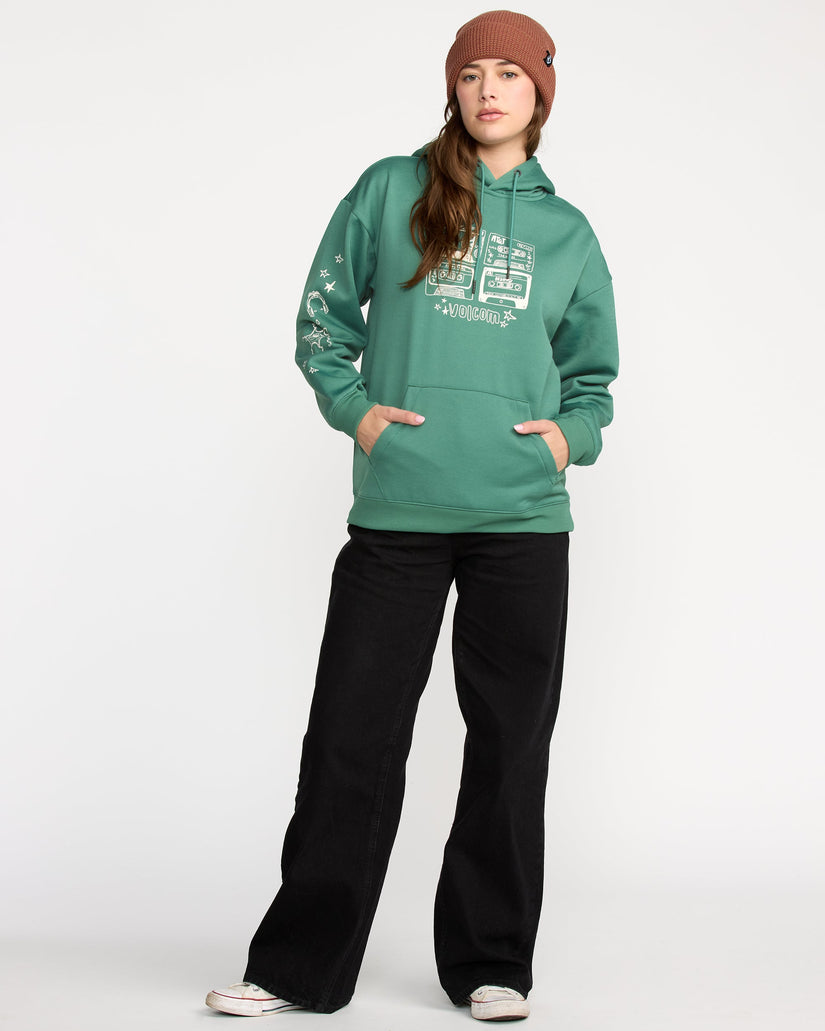 Sweat à capuche Essential Hydro - Spruce Green