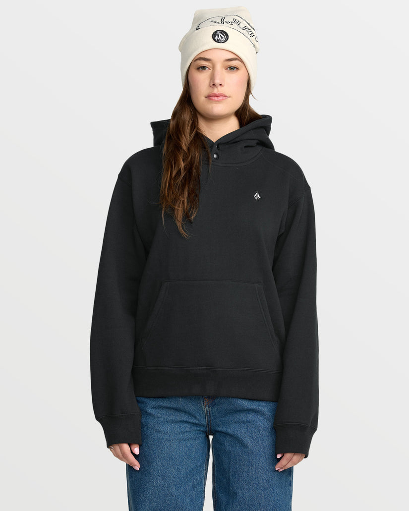 Sweat à capuche Costus Fleece - Black