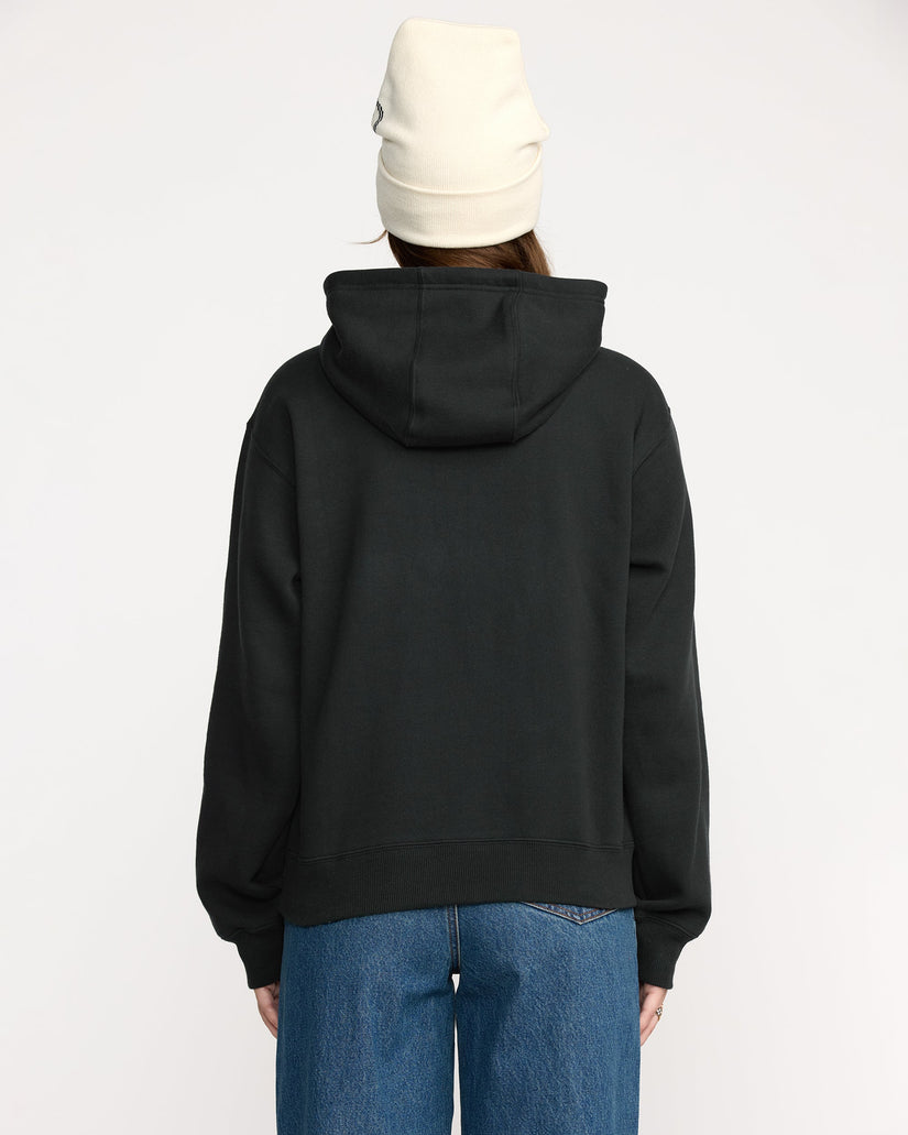 Sweat à capuche Costus Fleece - Black