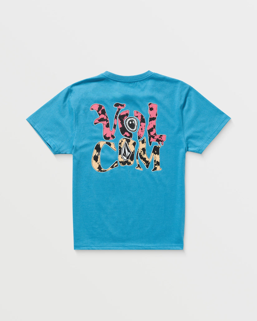 T-shirt Eye Warp - BLUE TURQ - (ENFANT)