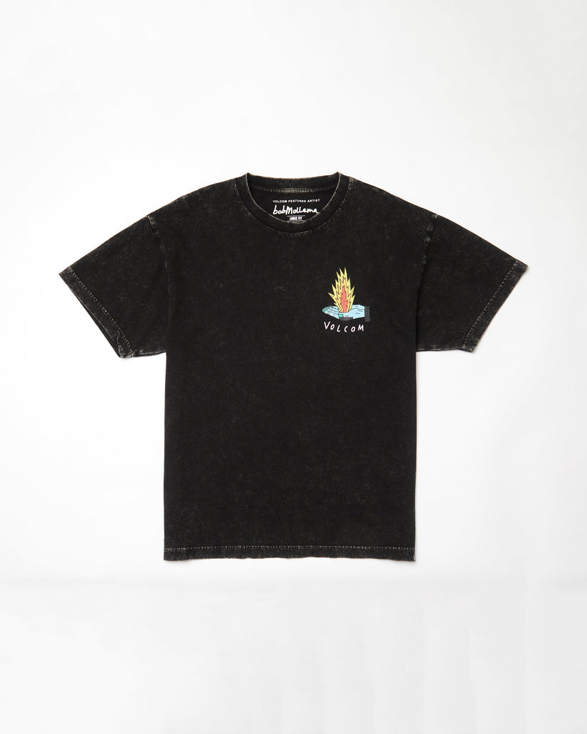 T-shirt Bob Mollema 1 - WASHED BLACK - (ENFANT)
