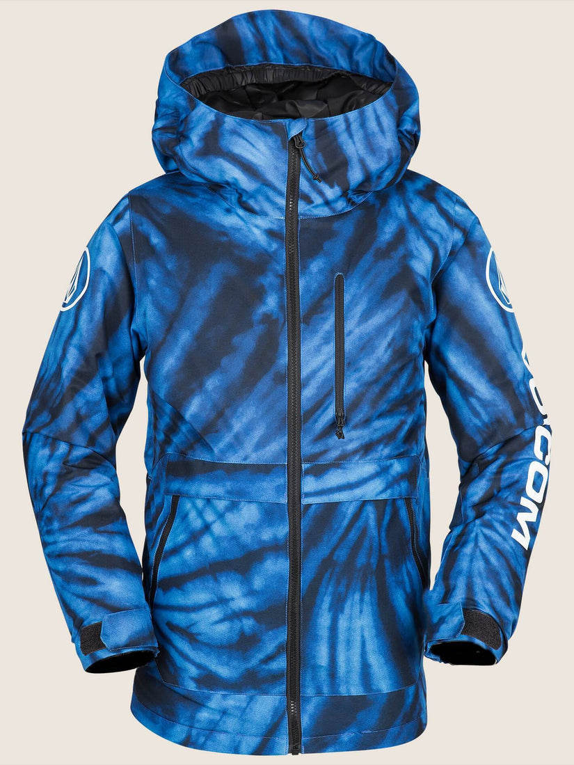 Holbeck Insulated Jacket - Blue Tie-dye