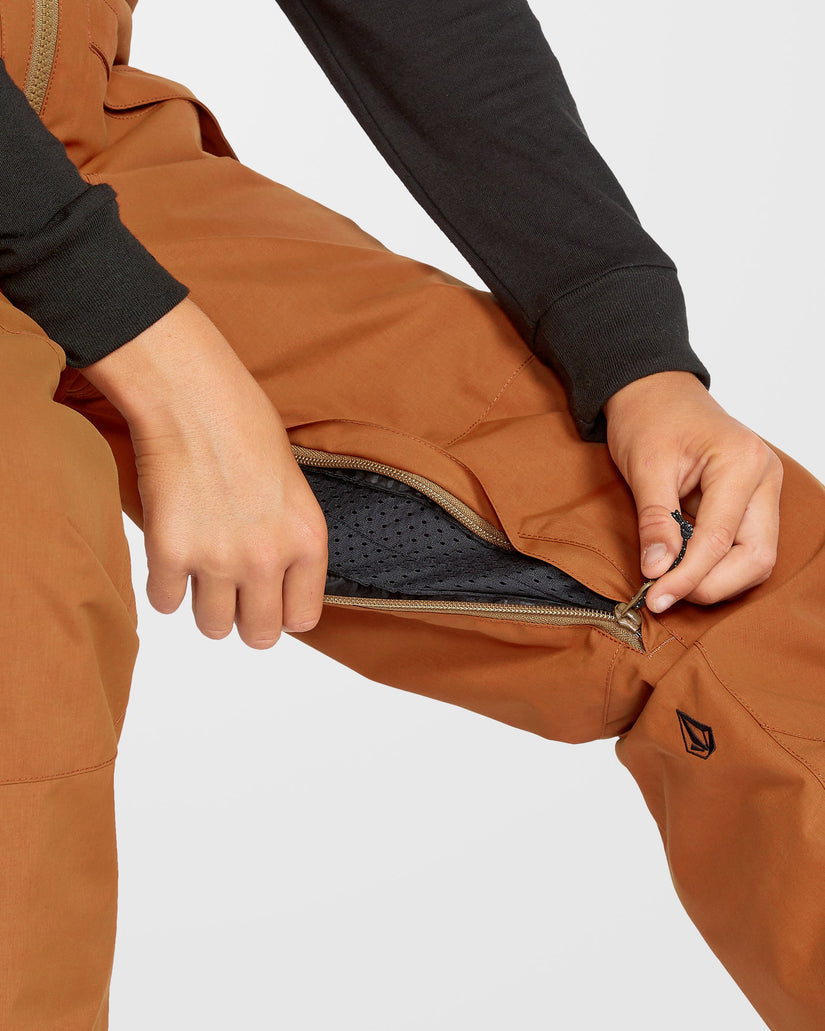 Barkley Insulated Bib Overall - Caramel - (KIDS)