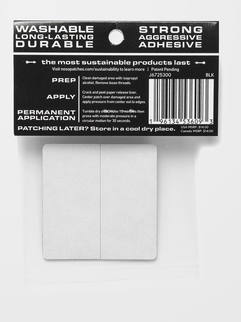 Snow Repair Patch - Black