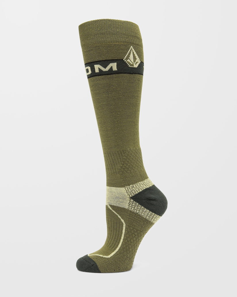 Friggid Wool Blend Otc Socks - Ivy